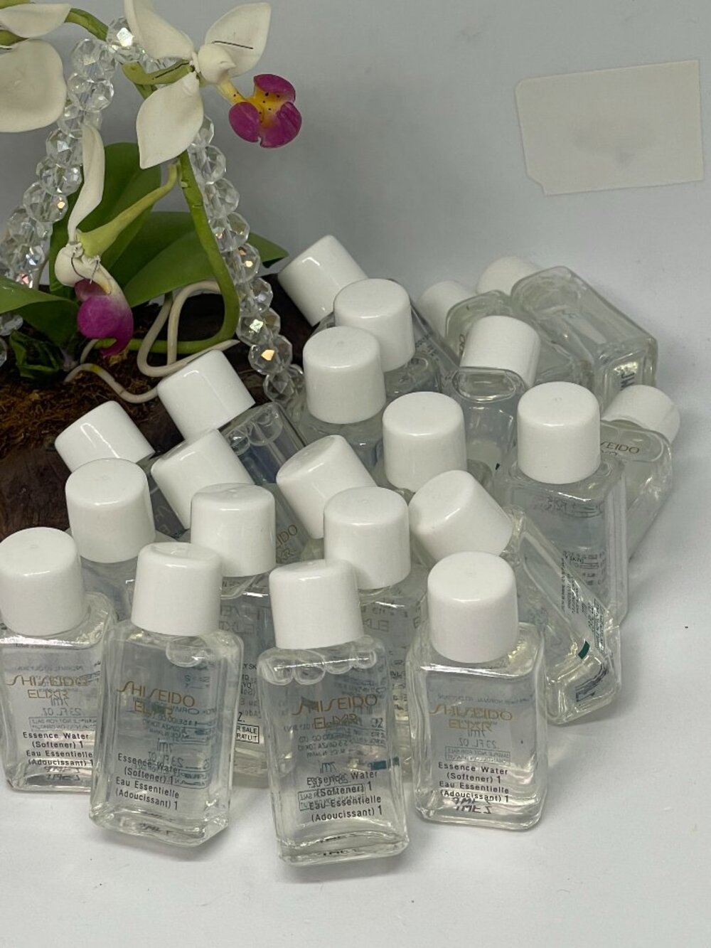 21x Shiseido Elixir Essence Water Softener 1 - .23 oz = 4.83 oz Total -New